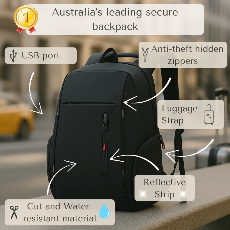TAHVI™ Secure Travel Backpack